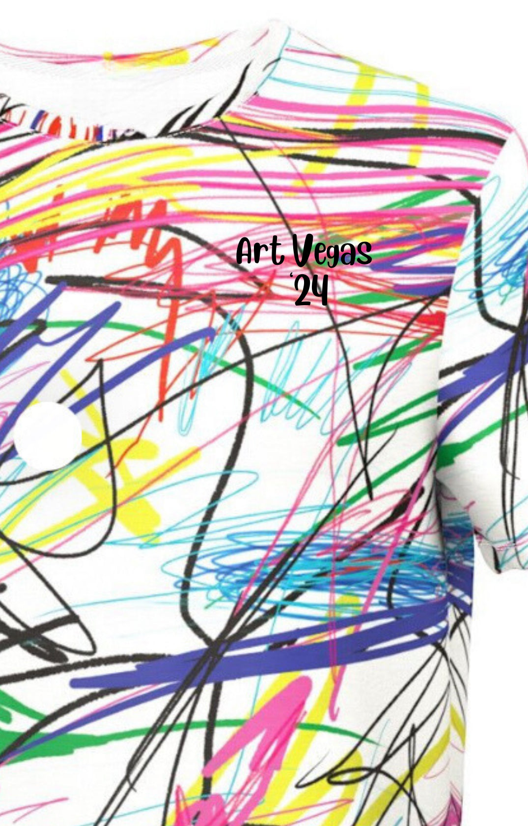 Art Vegas Crayon Mess T