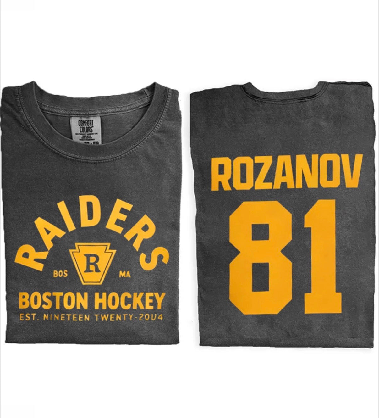 Raiders Boston Hockey