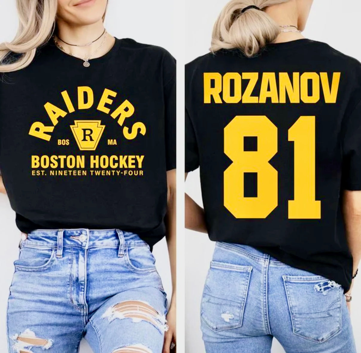 Raiders Boston Hockey