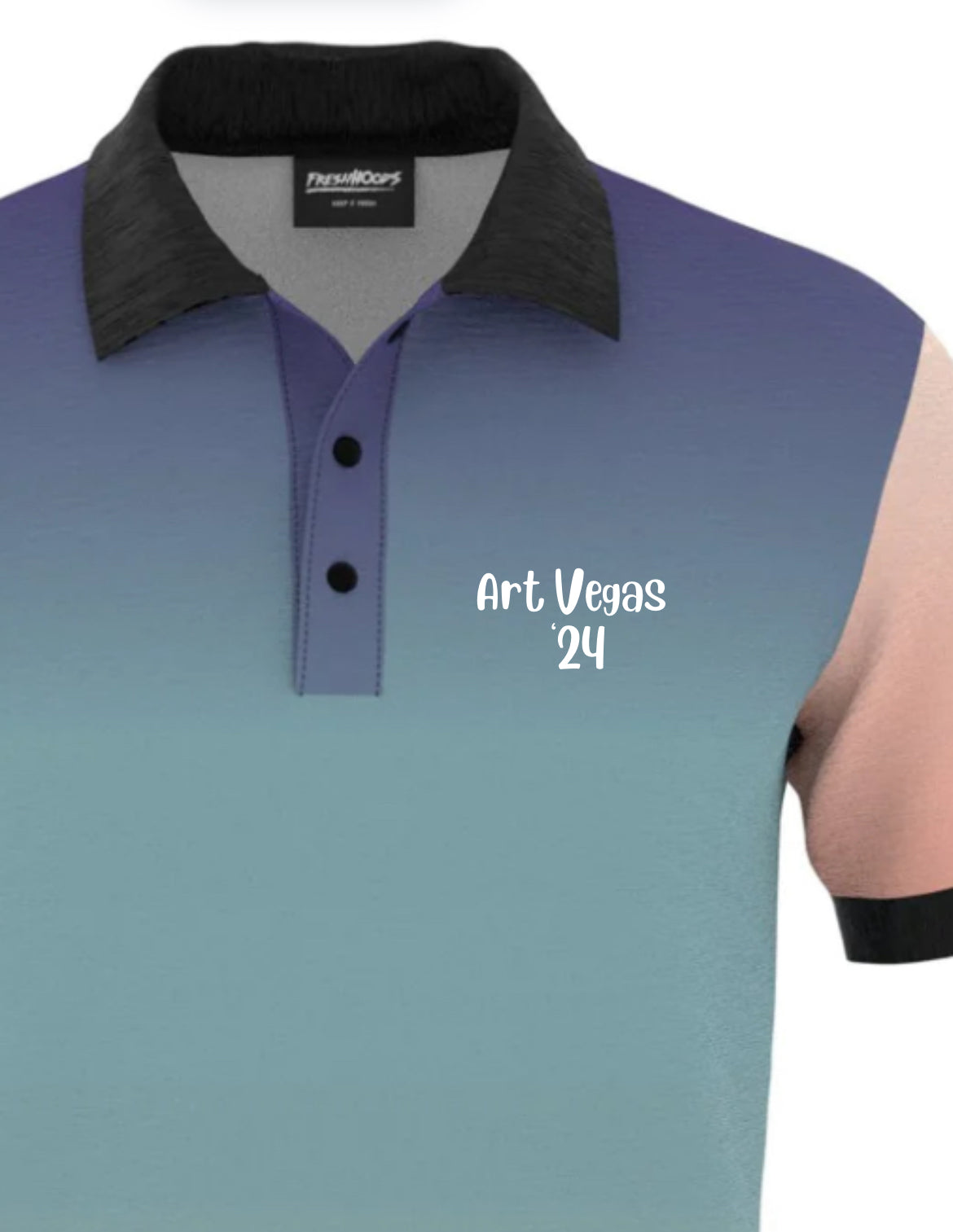 Art Vegas Multi-Tone Polo