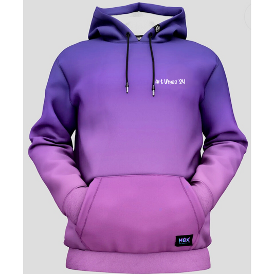 Art Vegas Purple Hoodie
