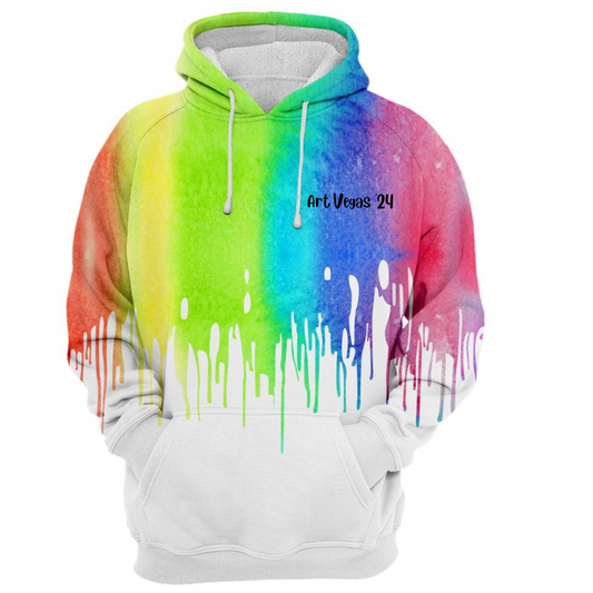 Art Vegas Paint Hoodie