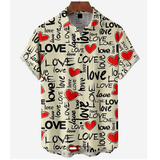 Love Button Down