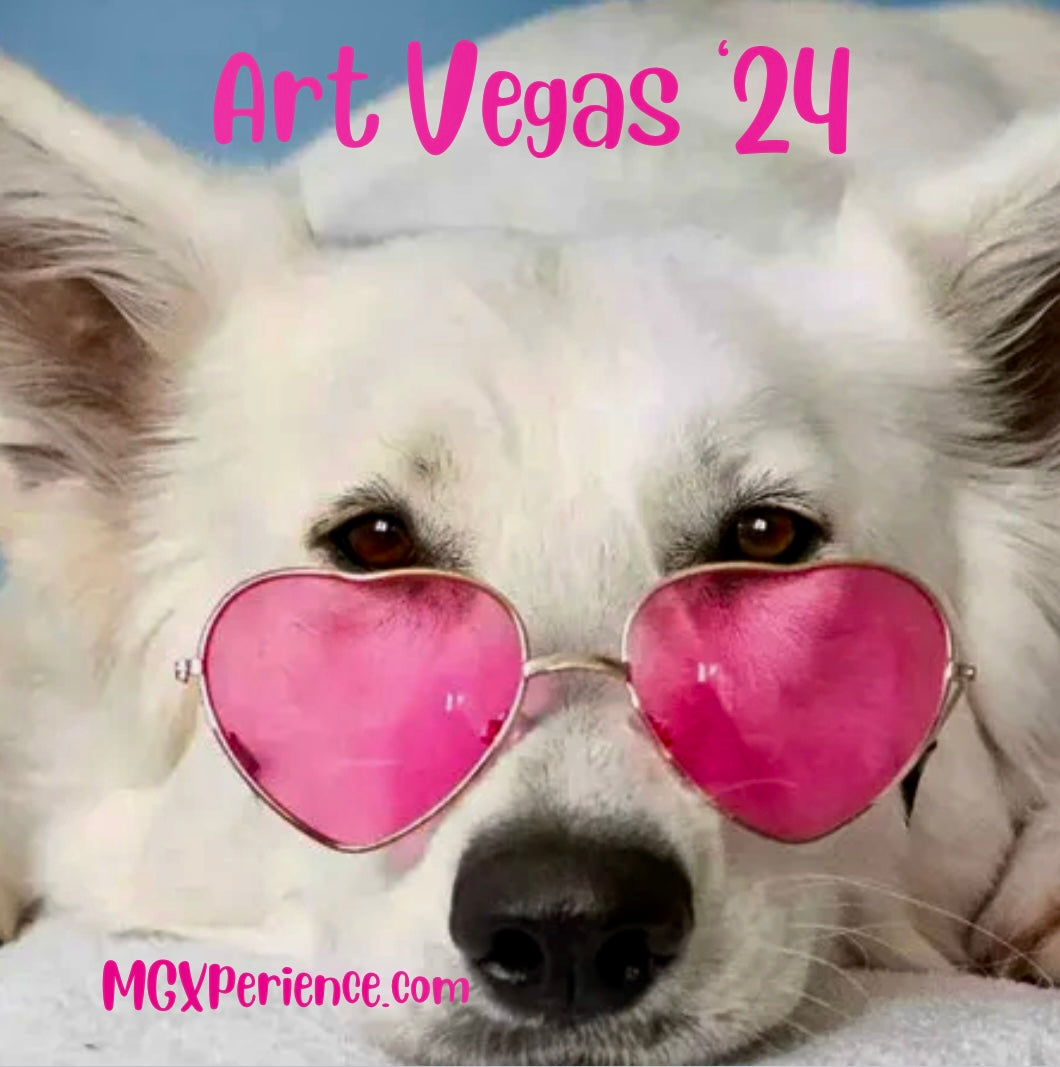 Art Vegas Postcards. Set of 25