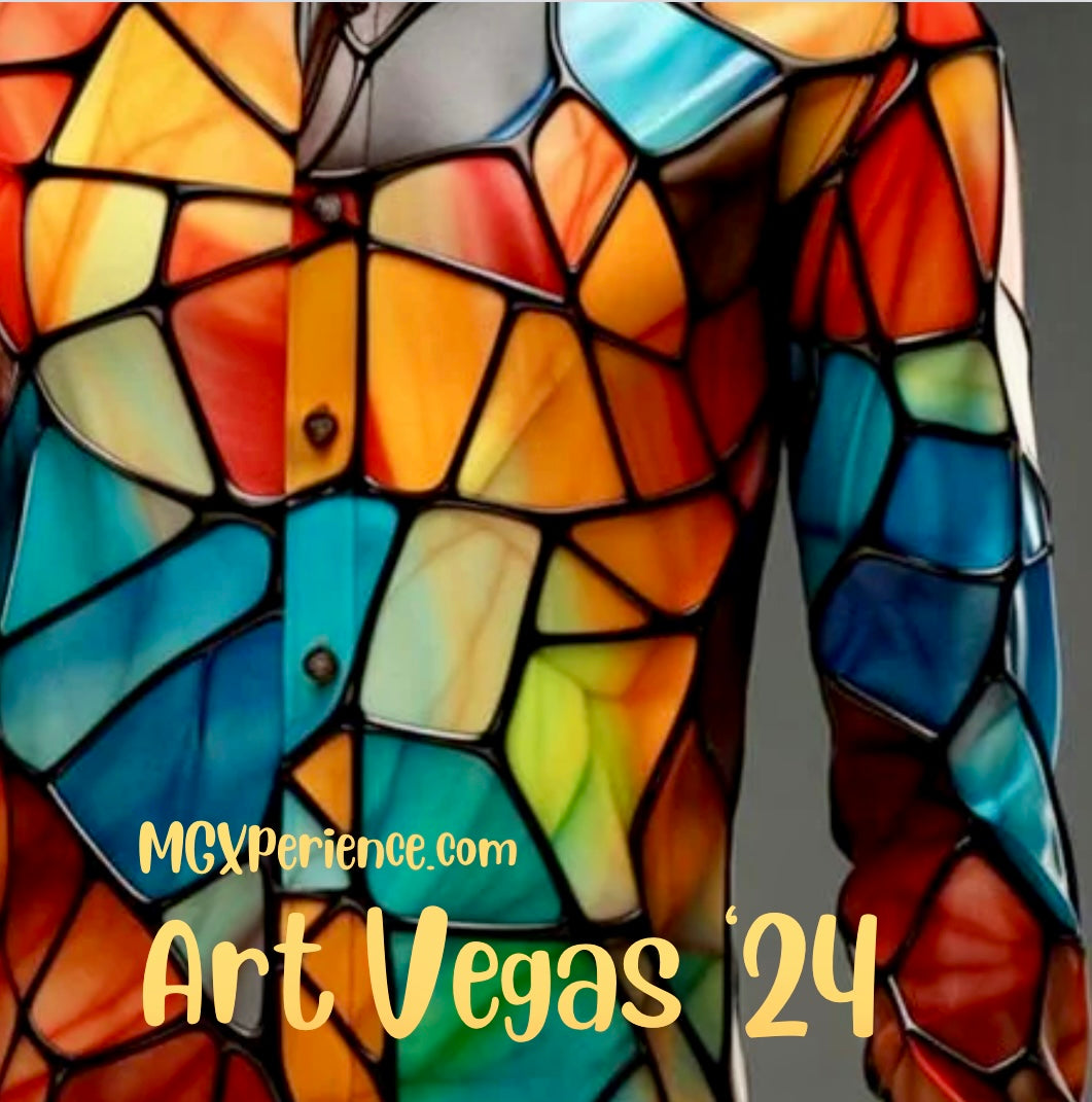 Art Vegas Postcards. Set of 25